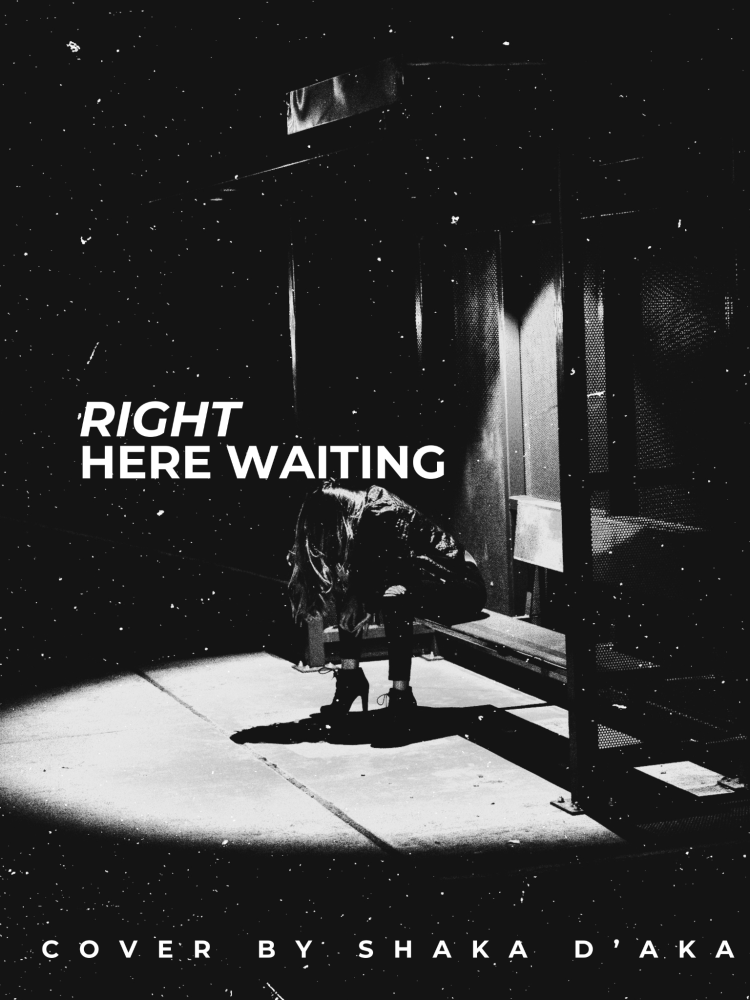 RIGH HERE WAITING COVER